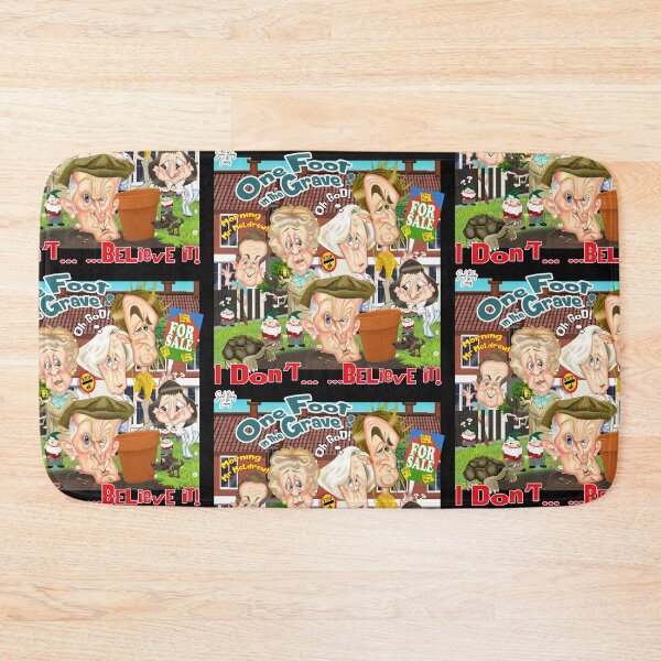 Item preview, One foot in the Grave designed and sold by SARAH BAILEY CARTOONS.