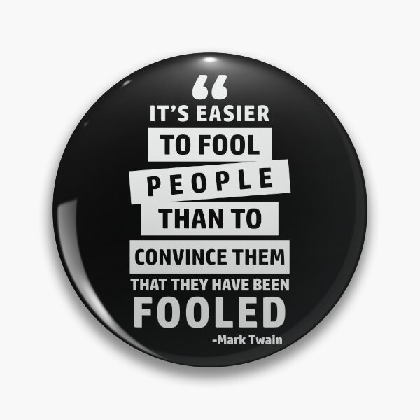 Item preview, It's Easier To Fool People | Hoax | Fake News designed and sold by CatsCrew.