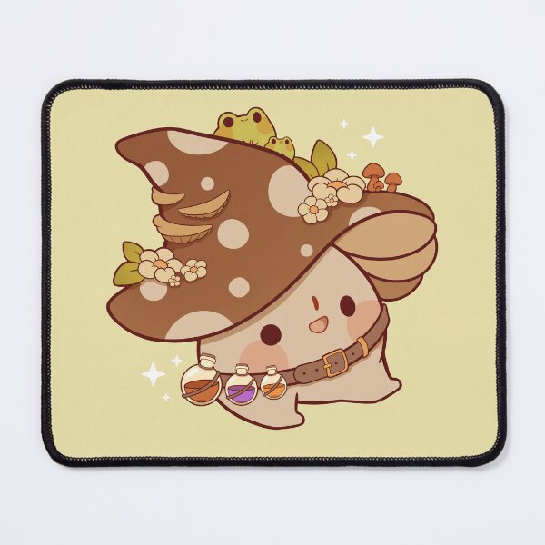 Item preview, Witchy mushroom with potions designed and sold by Rihnlin.