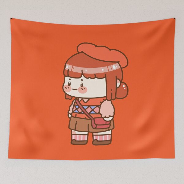 Item preview, Cute Orange Haired Spring Outfit Chibi designed and sold by satchisatchi.