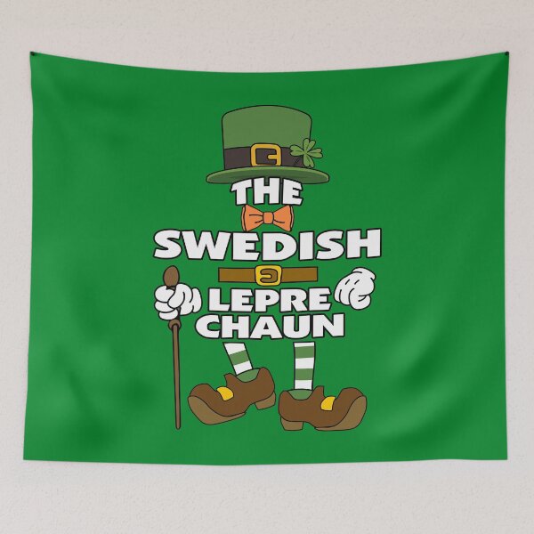 Item preview, The Swedish Leprechaun St Patrick's Day Celebration Matching Outfits Group Attire designed and sold by onicon.