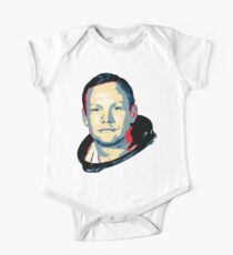 Body de manga corta para bebé Neil Armstrong