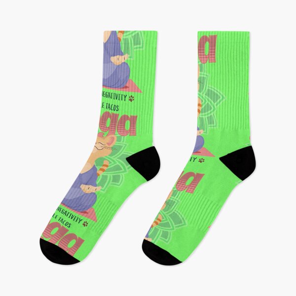 Item preview, Yoga Inhale Tacos Exhale Negativity designed and sold by funkycoolshirts.