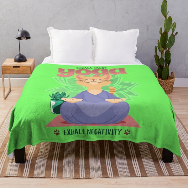 Item preview, Yoga Inhale Tacos Exhale Negativity designed and sold by funkycoolshirts.