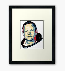 Lámina enmarcada Neil Armstrong