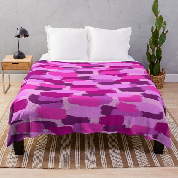 Item preview, Abstract, Magenta, Paint Brush Effect designed and sold by OneThreeSix.