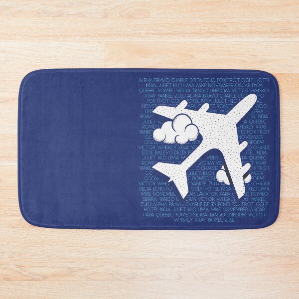 Item preview, Aviation ICAO Phonetic Alphabet - Airplane Lovers Blue designed and sold by Ikaroots.