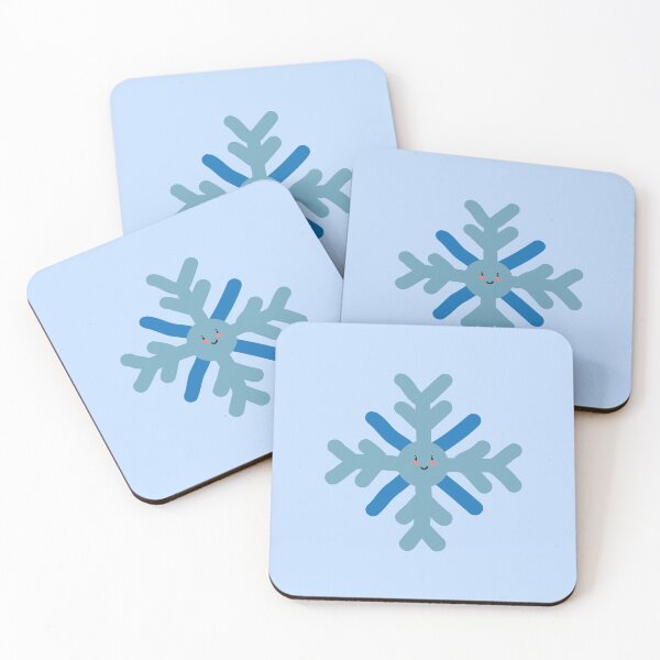 Item preview, Winter Wonder: A Cute Smiling Snowflake Illustration designed and sold by Graciaisgrace.