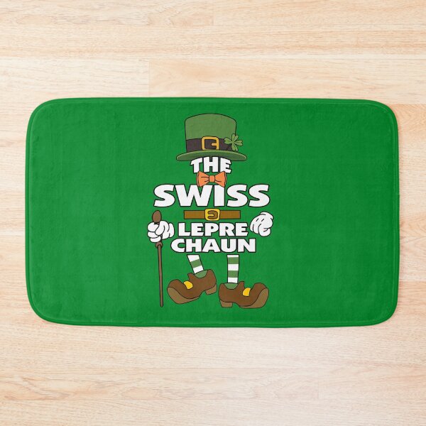 Artikelvorschau, The Swiss Leprechaun St Patrick's Day Celebration Matching Outfits Group Attire entworfen und verkauft von onicon.
