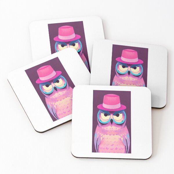Item preview, Owl with a hat designed and sold by ranielchen.