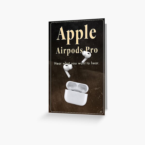 Airpods Max Gift Prank stickers - in ALL 5 colors Greeting Card