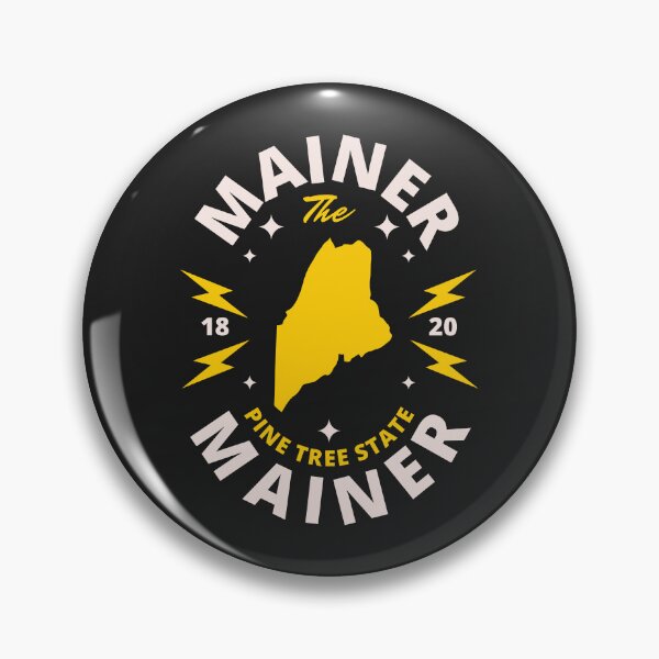 Item preview, Mainer - Maine State Map Flag - Born in Maine designed and sold by Ranggasme.