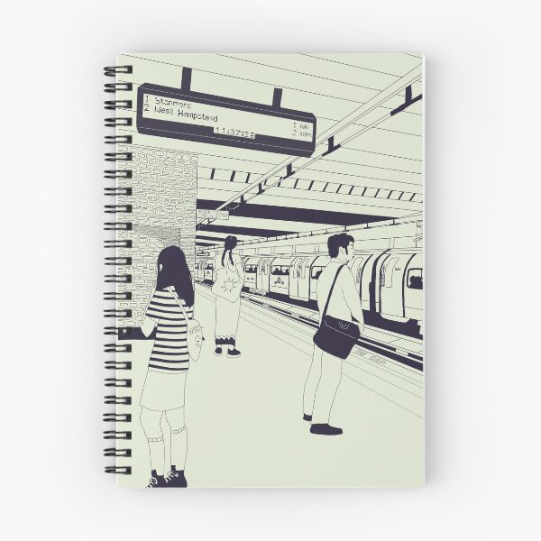 Item preview, down in the tube station at midnight designed and sold by GraceBullimore.