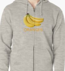 ORANGES Zipped Hoodie