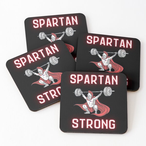 Item preview, Spartan Strong America Flage Squat T-Shirt designed and sold by meejit39.