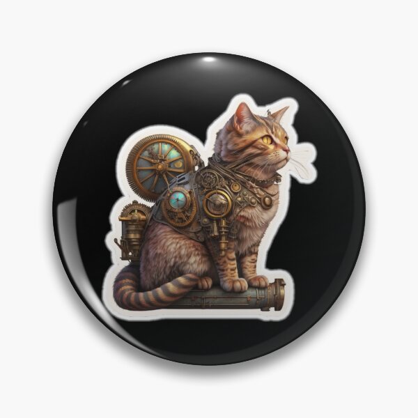 Item preview, Steampunk Animals - Mechanical Cats designed and sold by MindAsylum.