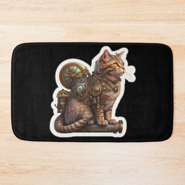 Item preview, Steampunk Animals - Mechanical Cats designed and sold by MindAsylum.