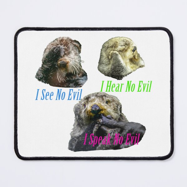 Item preview, The Three Wise Otters designed and sold by Dalyndigital Photography.