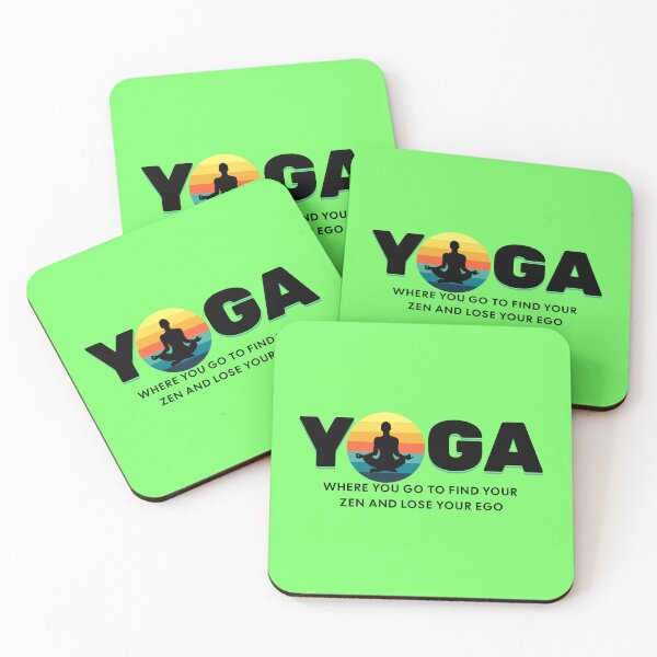 Item preview, Yoga Find Your Zen Lose Your Ego designed and sold by funkycoolshirts.