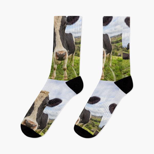 Item preview, Cute cow at Azores islands, funny animals, in nature. designed and sold by AylaHarbich.