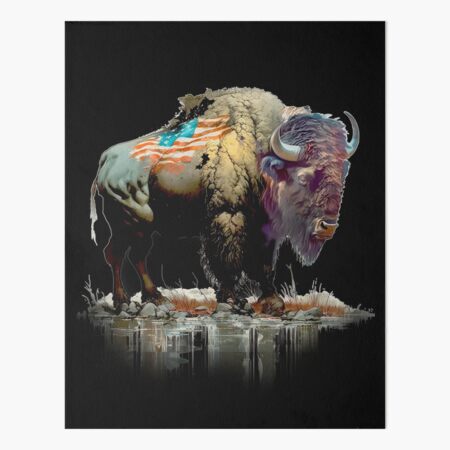 American Buffalo Bison Desk Pad, USA Made