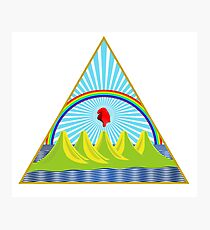 Coat of Arms of Nicaragua Photographic Print
