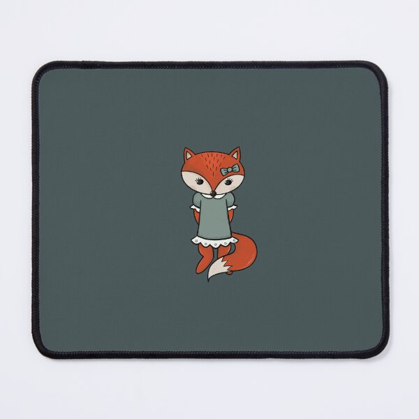 Item preview, Fox girl in a green dress designed and sold by demonique.