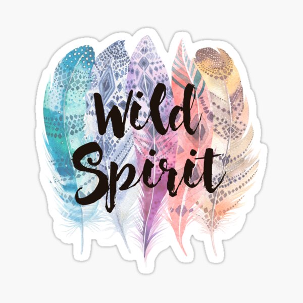 Wild spirit Pegatina