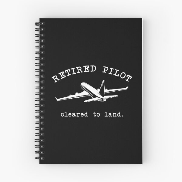 Item preview, Retired Pilot Aviation Saying designed and sold by Ikaroots.