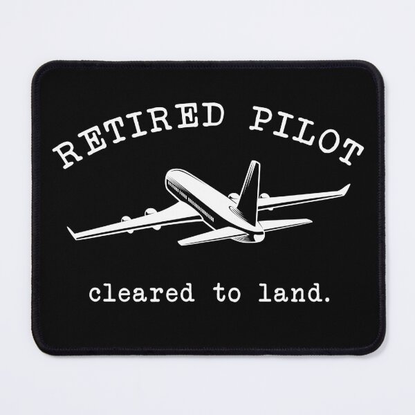 Item preview, Retired Pilot Aviation Saying designed and sold by Ikaroots.