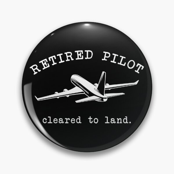 Item preview, Retired Pilot Aviation Saying designed and sold by Ikaroots.