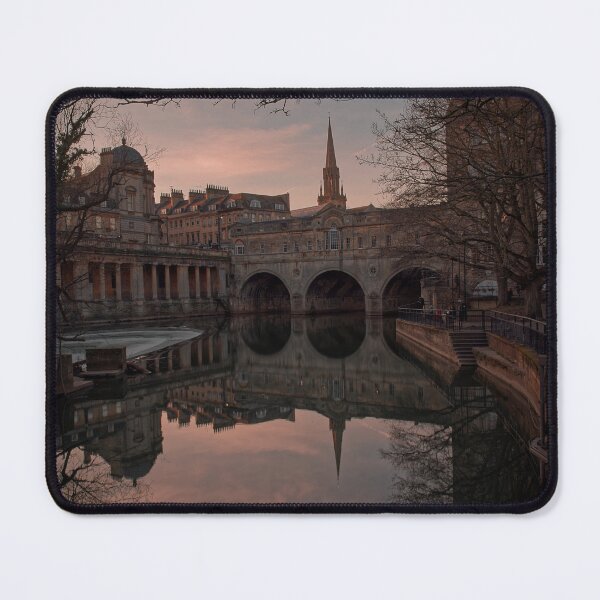 Item preview, Winter sunset over Pulteney Bridge Bath designed and sold by duncan1980uk.