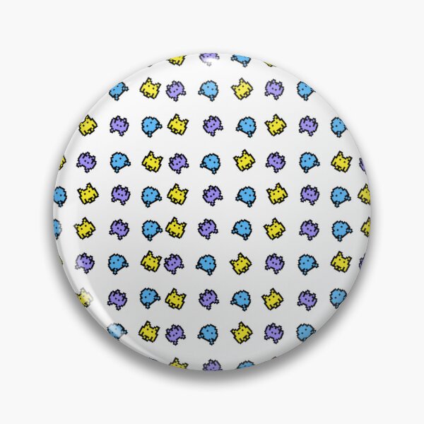 Item preview, Pixelated Retro Alien Pattern designed and sold by LMoonDesigns.