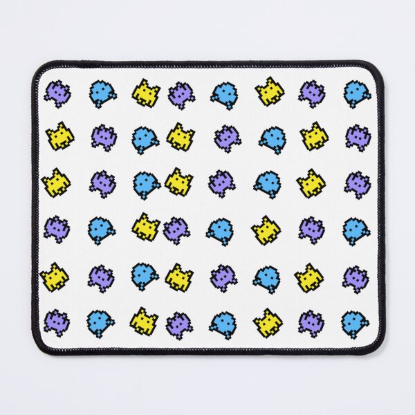 Item preview, Pixelated Retro Alien Pattern designed and sold by LMoonDesigns.