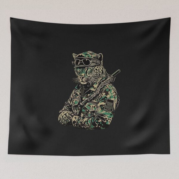 Item preview, Leopard Soldier designed and sold by Fahmi Muhamad Naser.