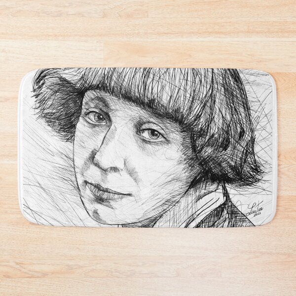 Item preview, MARINA TSVETAEVA pencil portrait designed and sold by lautir.