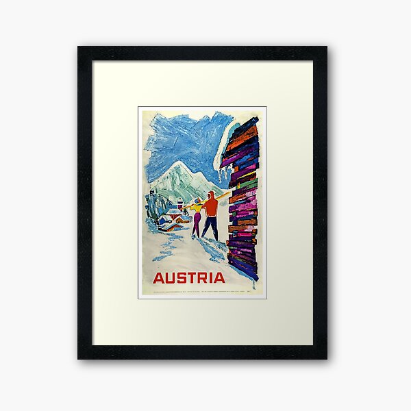 Item preview, Austria, Ski Poster designed and sold by BokeeLee.