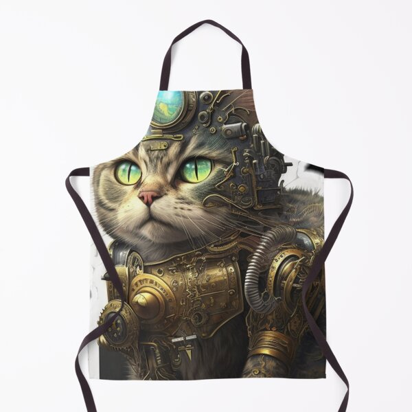 Item preview, Steampunk Animals - Mechanical Cats #2 designed and sold by MindAsylum.