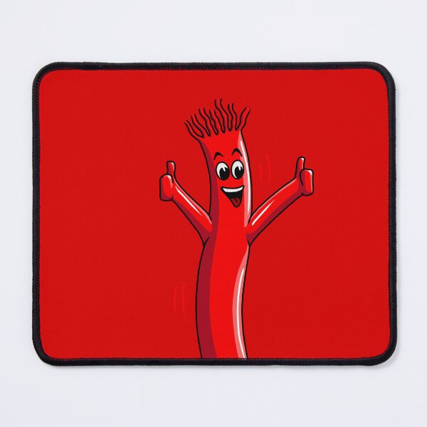 Item preview, Red Wacky Waving Inflatable Arm Flailing Tube Man Portrait designed and sold by Yeomans Cartoons.