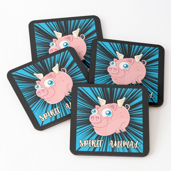 Item preview, Pigs Are My Spirit Animals designed and sold by GrumpyFella.