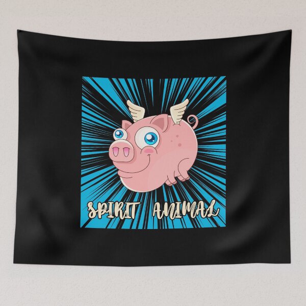 Item preview, Pigs Are My Spirit Animals designed and sold by GrumpyFella.