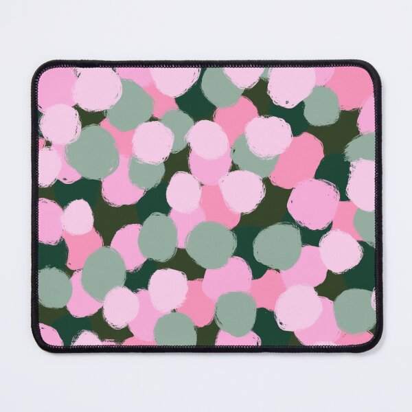 Item preview, Abstract, Pink and Green, Paint Brush Effect Round  designed and sold by OneThreeSix.