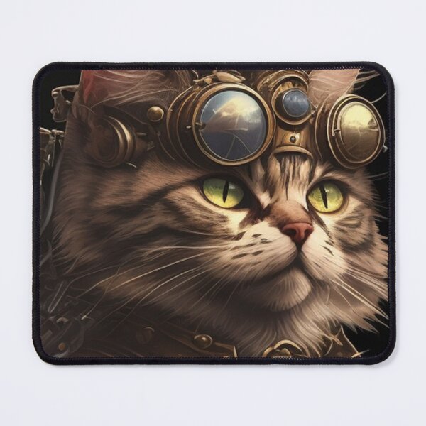 Item preview, Steampunk Animals - Mechanical Cats #4 designed and sold by MindAsylum.