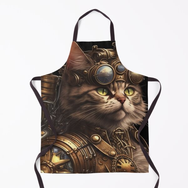 Item preview, Steampunk Animals - Mechanical Cats #4 designed and sold by MindAsylum.