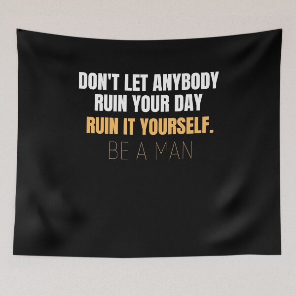 Item preview, Im So Dumb, Be a Man  designed and sold by DesignFrenzy101.