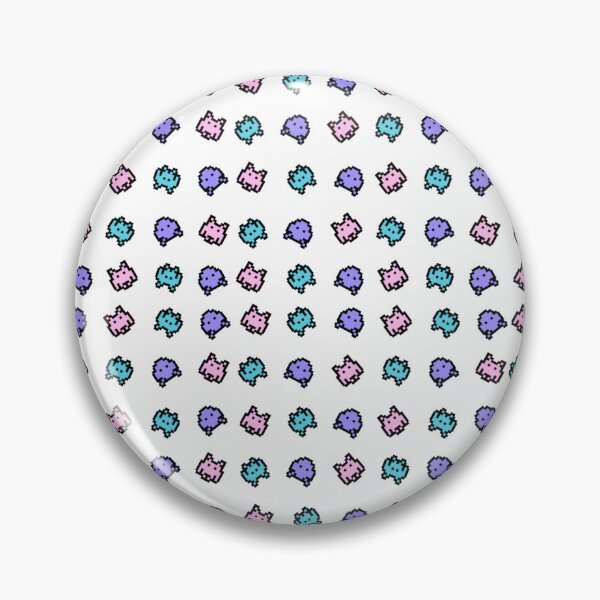 Item preview, Pixelated Retro Alien Pattern designed and sold by LMoonDesigns.