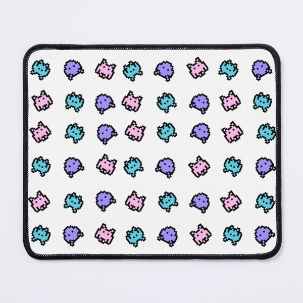 Item preview, Pixelated Retro Alien Pattern designed and sold by LMoonDesigns.