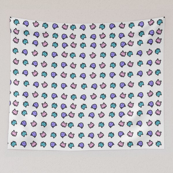 Item preview, Pixelated Retro Alien Pattern designed and sold by LMoonDesigns.