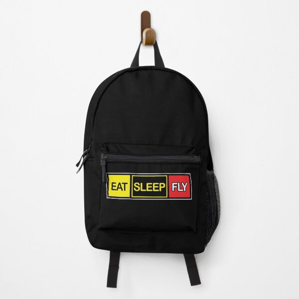 Item preview, Eat Sleep Fly - Funny Aviation Quote - Airplane Lover Slogan designed and sold by Ikaroots.
