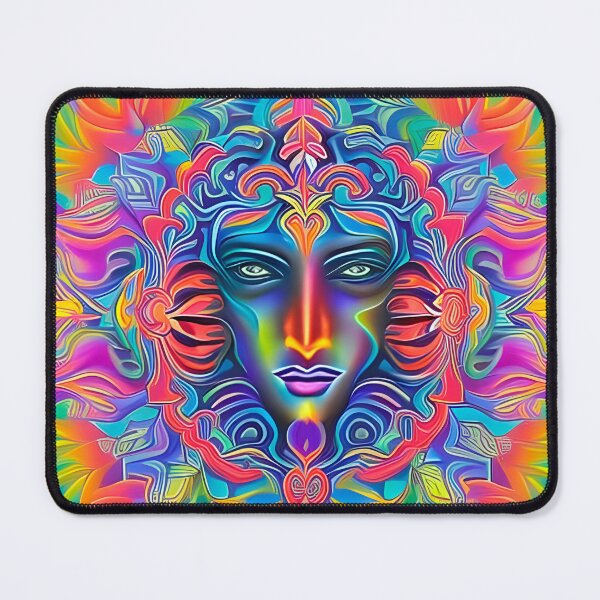 Item preview, New World Gods (19) - Mesoamerican Inspired Psychedelic Art designed and sold by TheThirdEye.